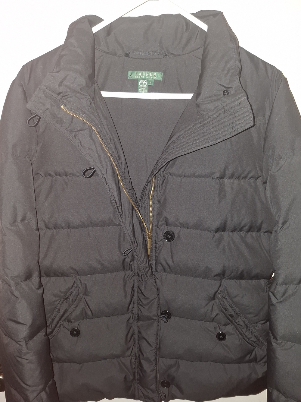 Ralph Lauren Men’s Black Quilted Puffer Jacket